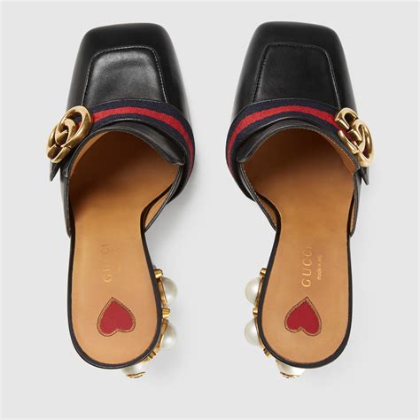 mules gucci paillette|Women's Designer Slippers and Mules .